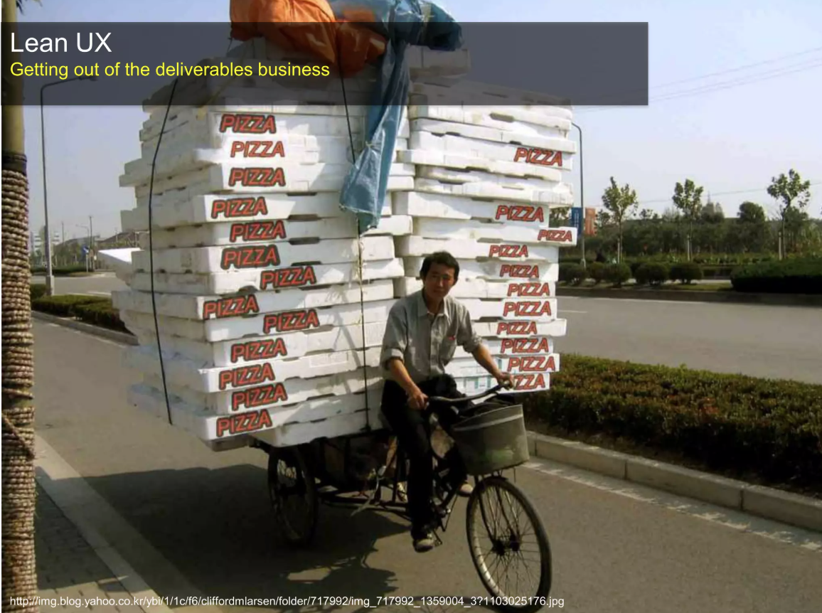 LeanUX: Getting out of the Deliverables Business