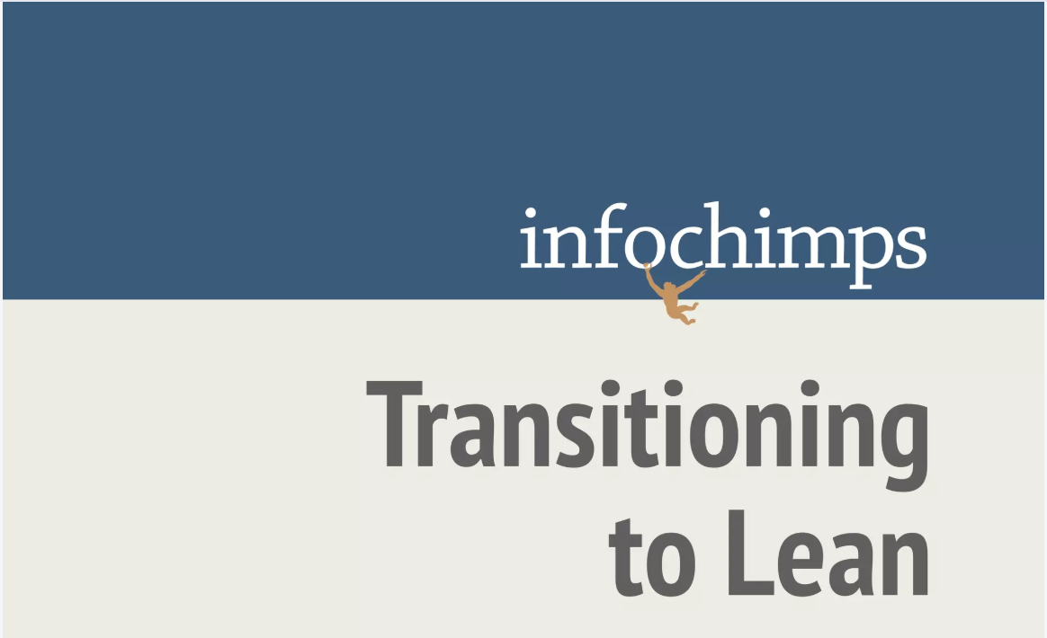 Transitioning InfoChimps to Lean